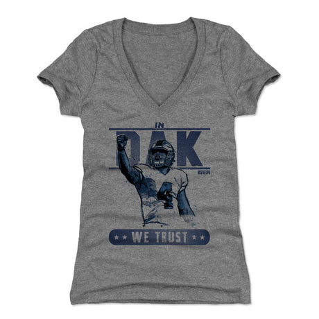 Dak Prescott Women's V-Neck T-Shirt | 500 LEVEL