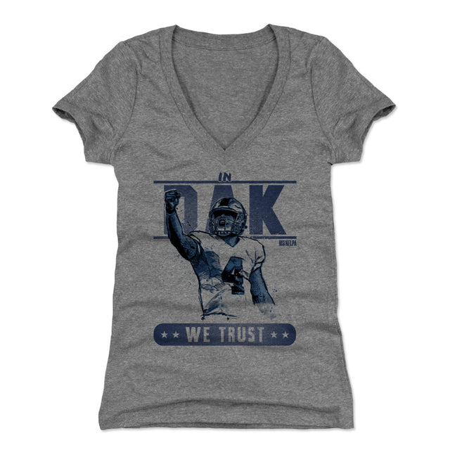 Dak Prescott Women's V-Neck T-Shirt | 500 LEVEL