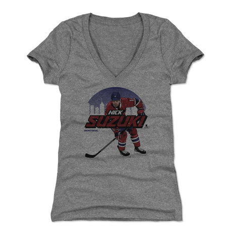 Nick Suzuki Women's V-Neck T-Shirt | 500 LEVEL