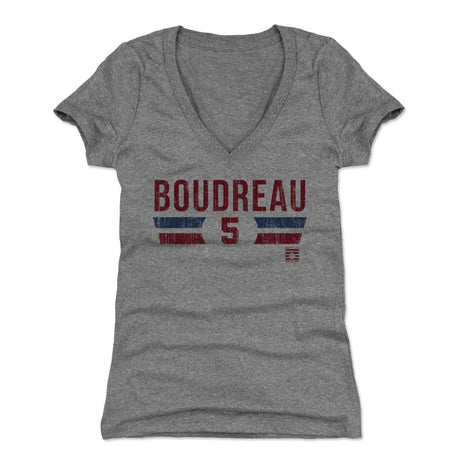Lou Boudreau Women's V-Neck T-Shirt | 500 LEVEL
