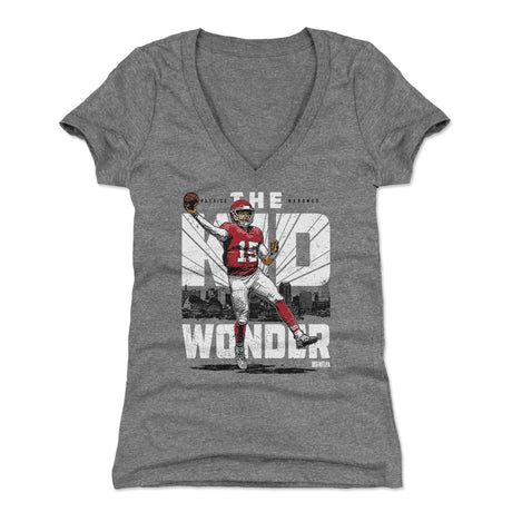 Patrick Mahomes Women's V-Neck T-Shirt | 500 LEVEL