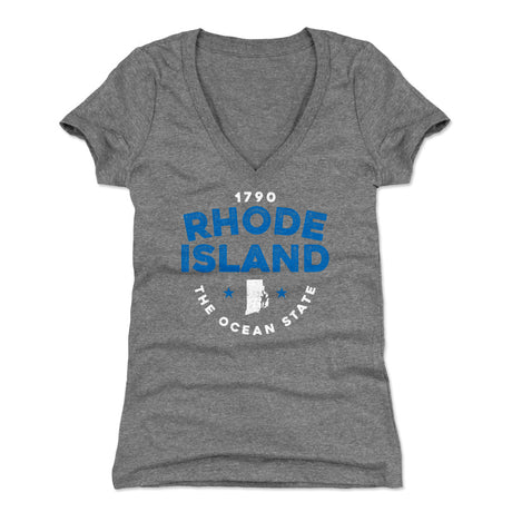 Rhode Island Women's V-Neck T-Shirt | 500 LEVEL