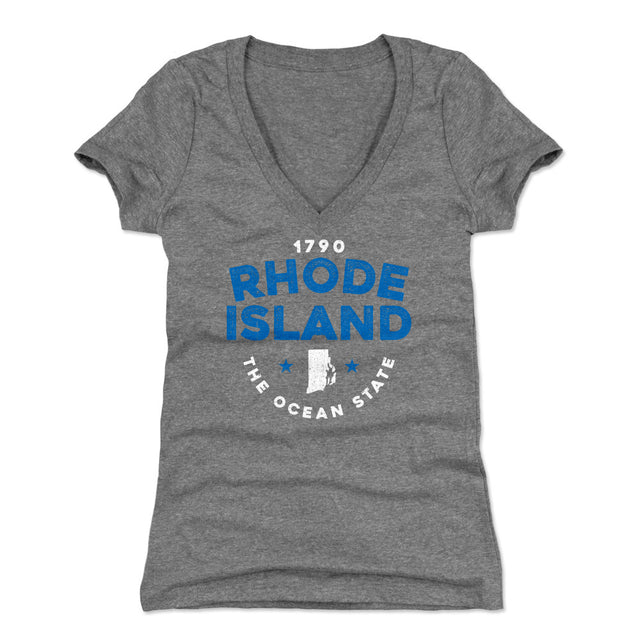 Rhode Island Women's V-Neck T-Shirt | 500 LEVEL