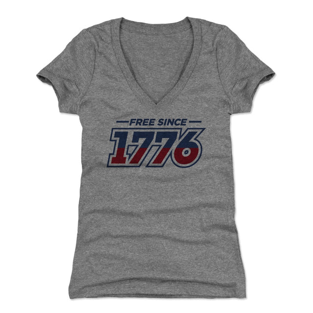 4th of July Women's V-Neck T-Shirt | 500 LEVEL