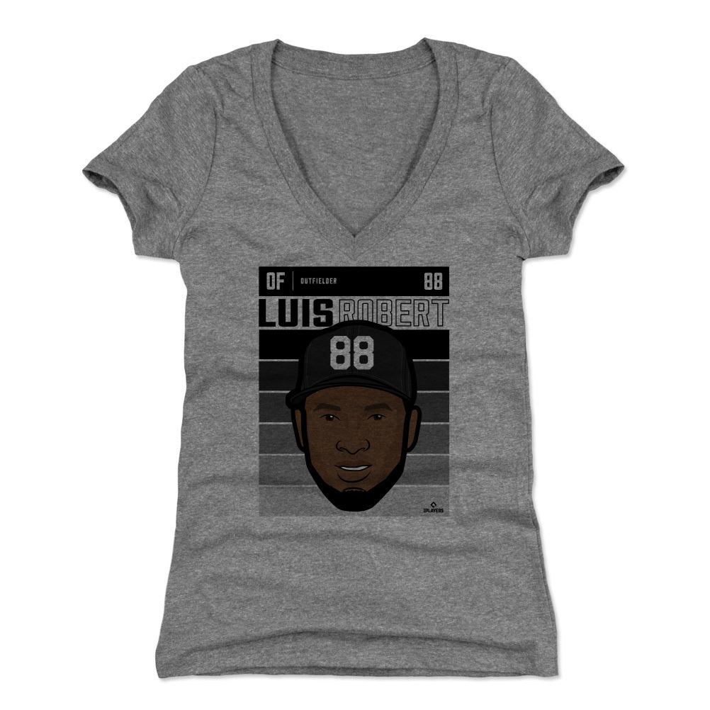 Luis Robert Women's V-Neck T-Shirt | 500 LEVEL