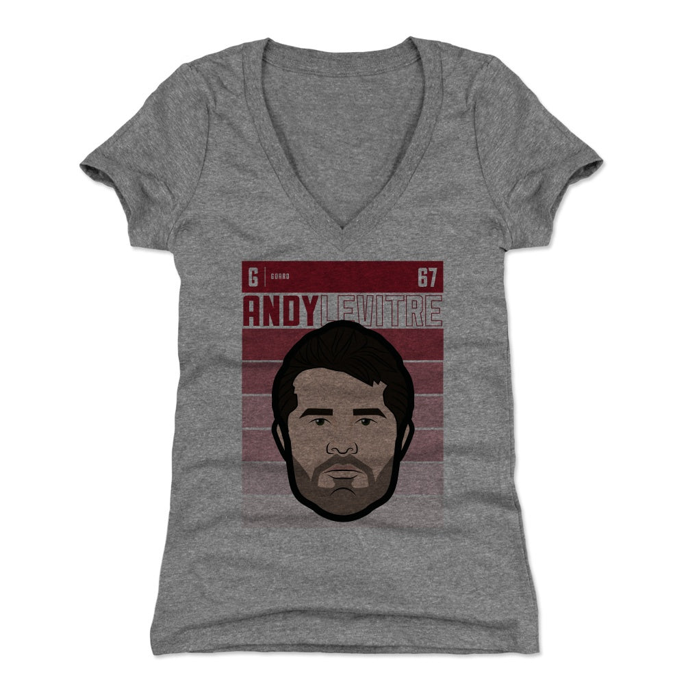 Andy Levitre Women's V-Neck T-Shirt | 500 LEVEL