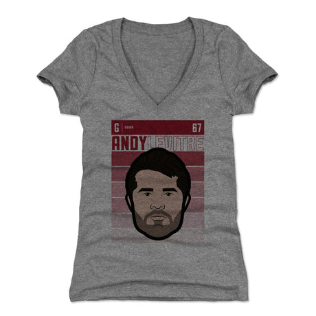 Andy Levitre Women's V-Neck T-Shirt | 500 LEVEL