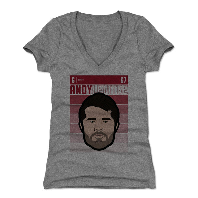 Andy Levitre Women's V-Neck T-Shirt | 500 LEVEL