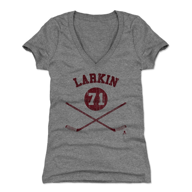 Dylan Larkin Women's V-Neck T-Shirt | 500 LEVEL