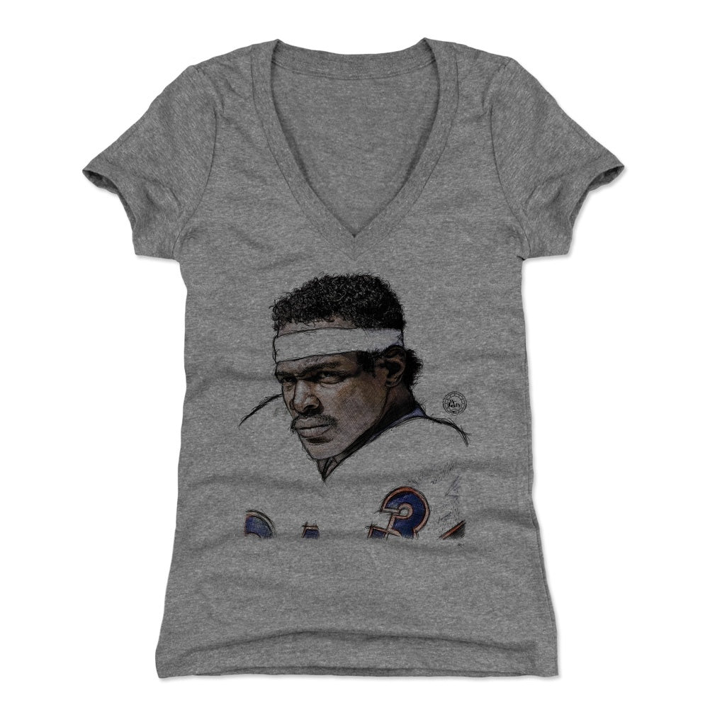 Walter Payton Women's V-Neck T-Shirt | 500 LEVEL