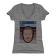 Gabriel Landeskog Women's V-Neck T-Shirt | 500 LEVEL