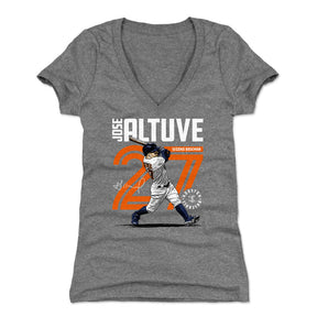 Jose Altuve Women's V-Neck T-Shirt | 500 LEVEL