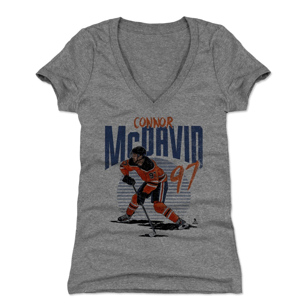 Connor McDavid Women's V-Neck T-Shirt | 500 LEVEL