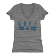 Jared Goff Women's V-Neck T-Shirt | 500 LEVEL