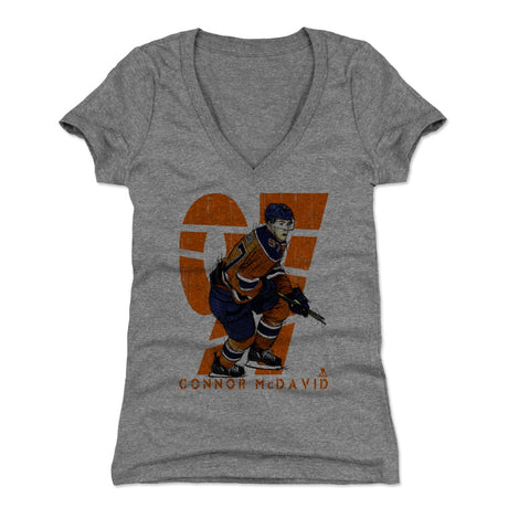 Connor McDavid Women's V-Neck T-Shirt | 500 LEVEL