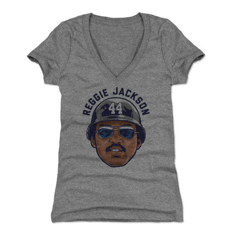 Reggie Jackson Women's V-Neck T-Shirt | 500 LEVEL