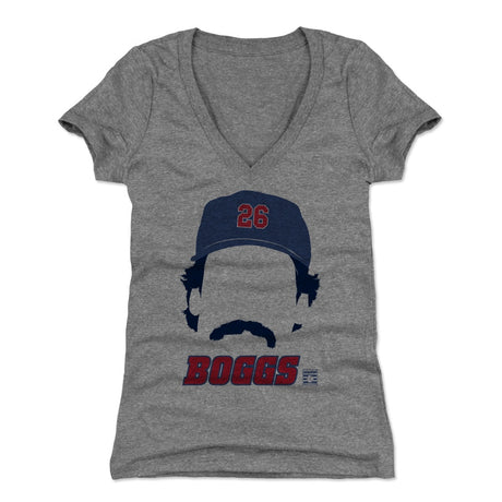 Wade Boggs Women's V-Neck T-Shirt | 500 LEVEL