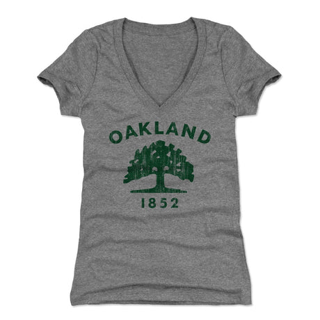 Oakland Women's V-Neck T-Shirt | 500 LEVEL