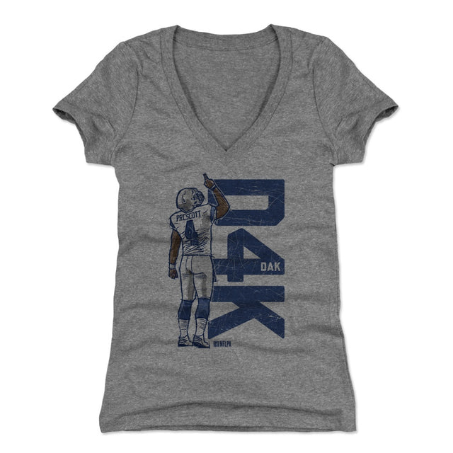 Dak Prescott Women's V-Neck T-Shirt | 500 LEVEL