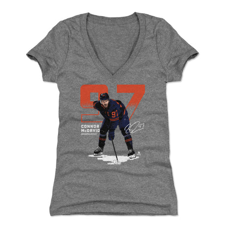 Connor McDavid Women's V-Neck T-Shirt | 500 LEVEL