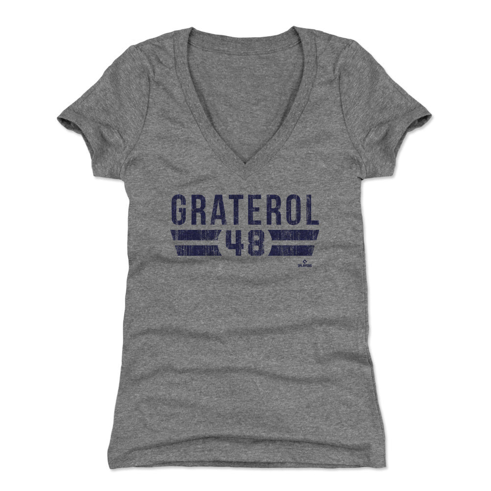 Brusdar Graterol Women's V-Neck T-Shirt | 500 LEVEL