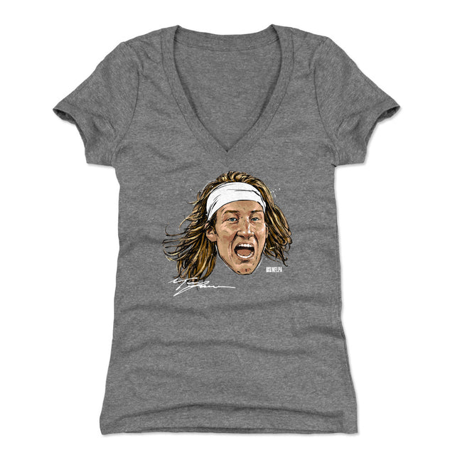 Trevor Lawrence Women's V-Neck T-Shirt | 500 LEVEL