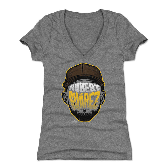 Robert Suarez Women's V-Neck T-Shirt | 500 LEVEL