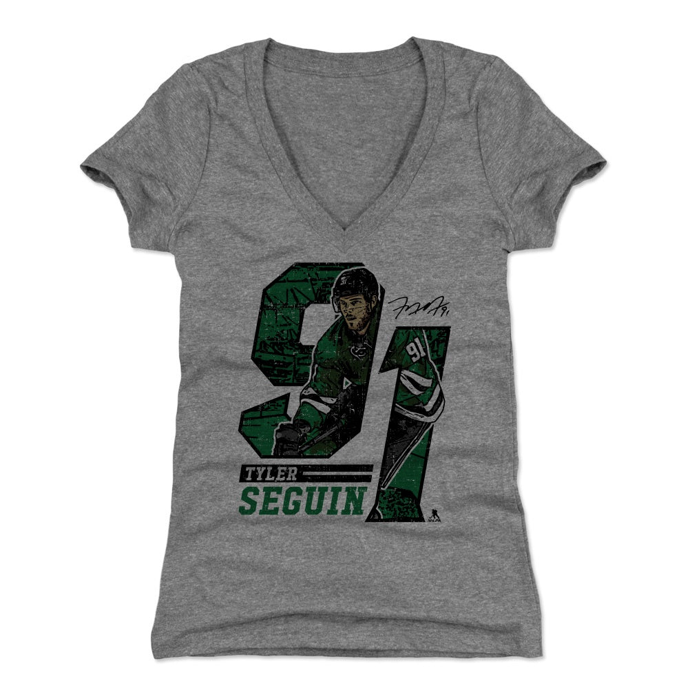Tyler Seguin Women's V-Neck T-Shirt | 500 LEVEL