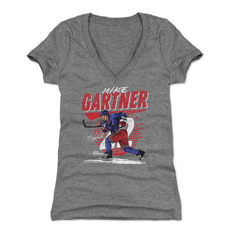 Mike Gartner Women's V-Neck T-Shirt | 500 LEVEL