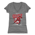 Kris Draper Women's V-Neck T-Shirt | 500 LEVEL