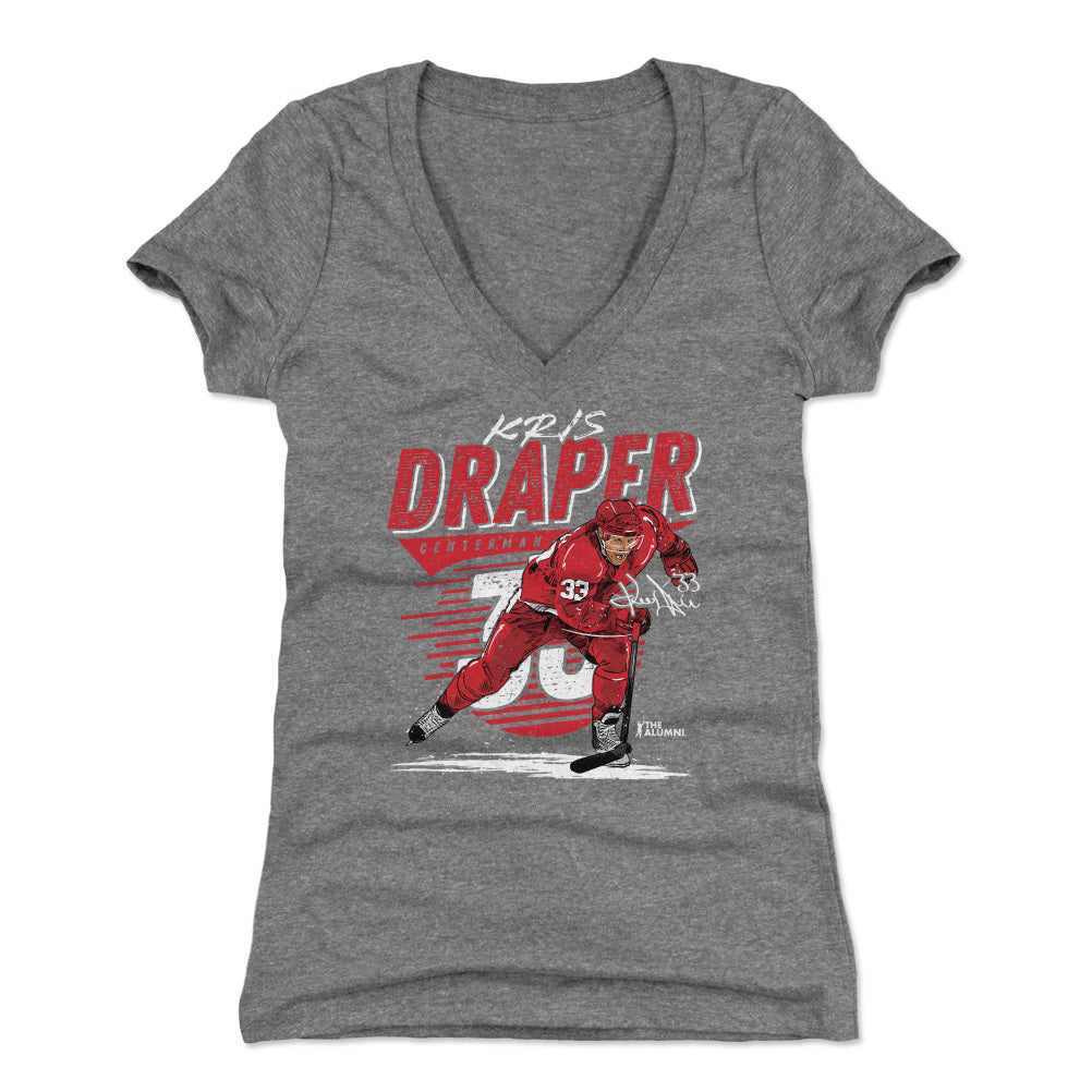 Kris Draper Women's V-Neck T-Shirt | 500 LEVEL