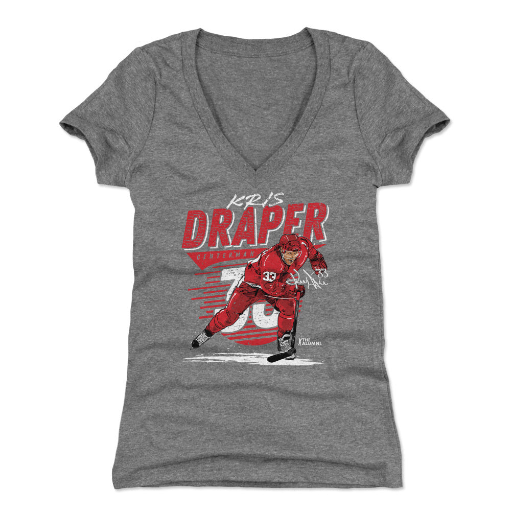 Kris Draper Women&#39;s V-Neck T-Shirt | 500 LEVEL