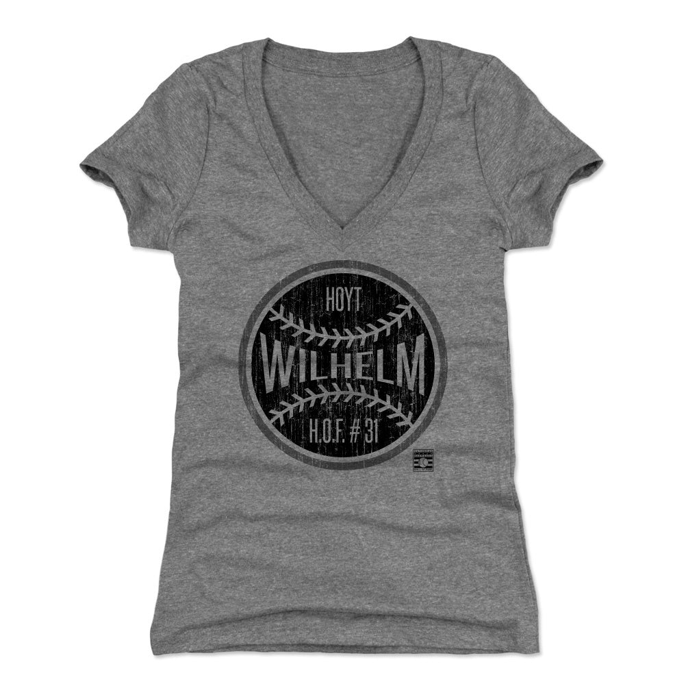 Hoyt Wilhelm Women's V-Neck T-Shirt | 500 LEVEL