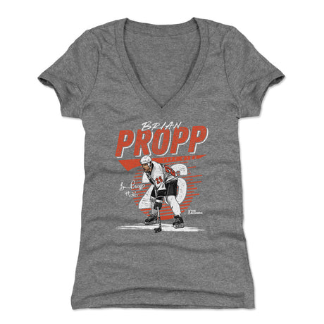 Brian Propp Women's V-Neck T-Shirt | 500 LEVEL