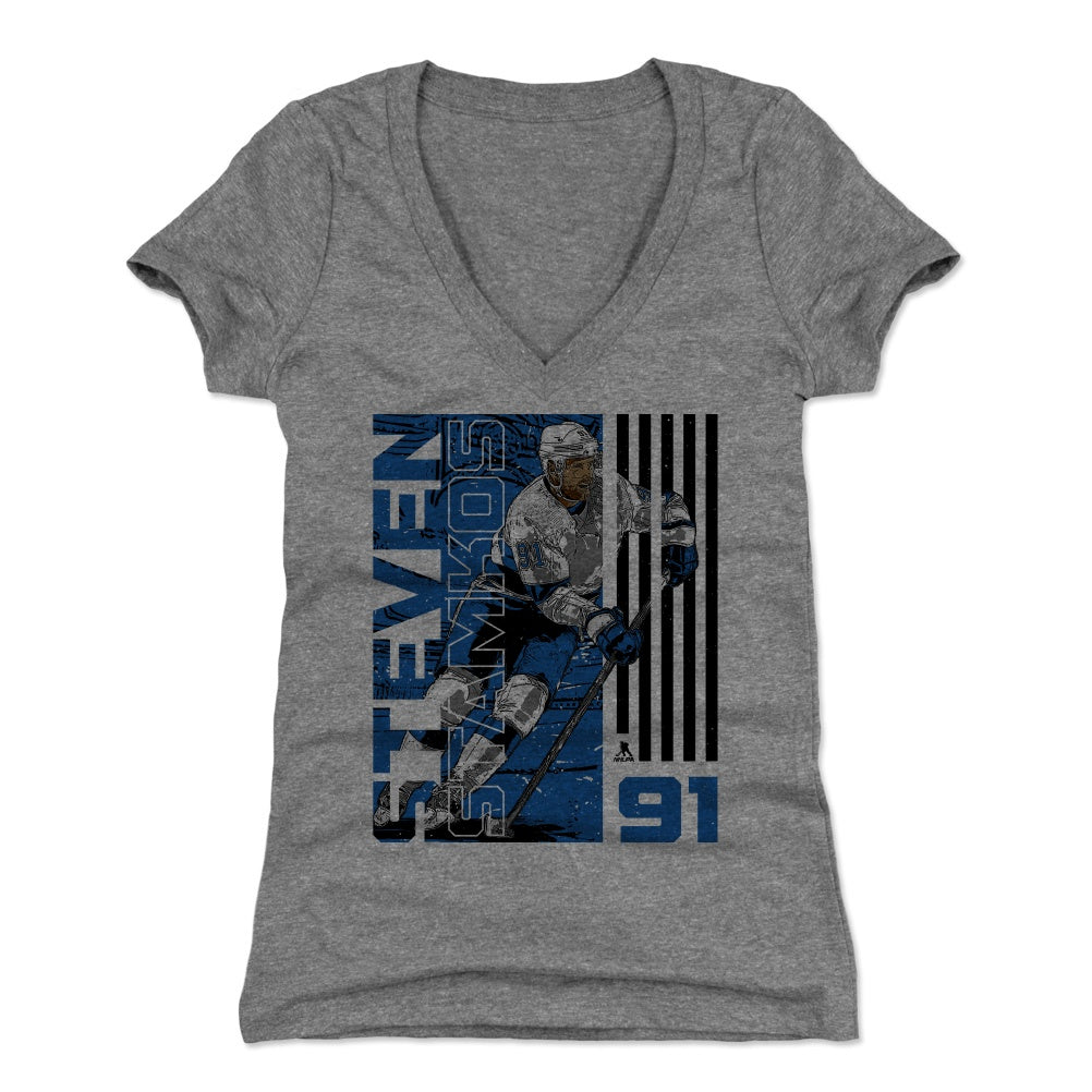 Steven Stamkos Women&#39;s V-Neck T-Shirt | 500 LEVEL