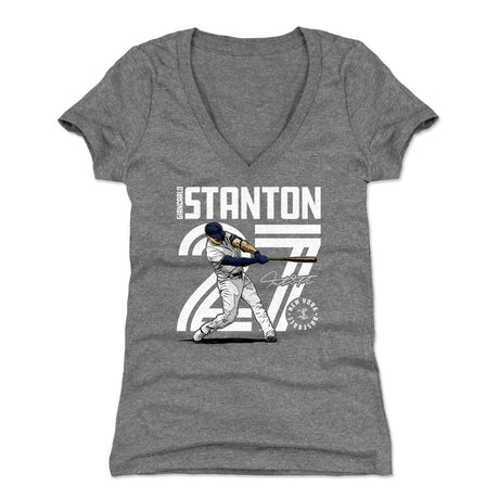 Giancarlo Stanton Women's V-Neck T-Shirt | 500 LEVEL