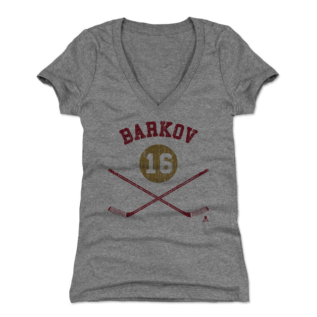 Aleksander Barkov Women's V-Neck T-Shirt | 500 LEVEL