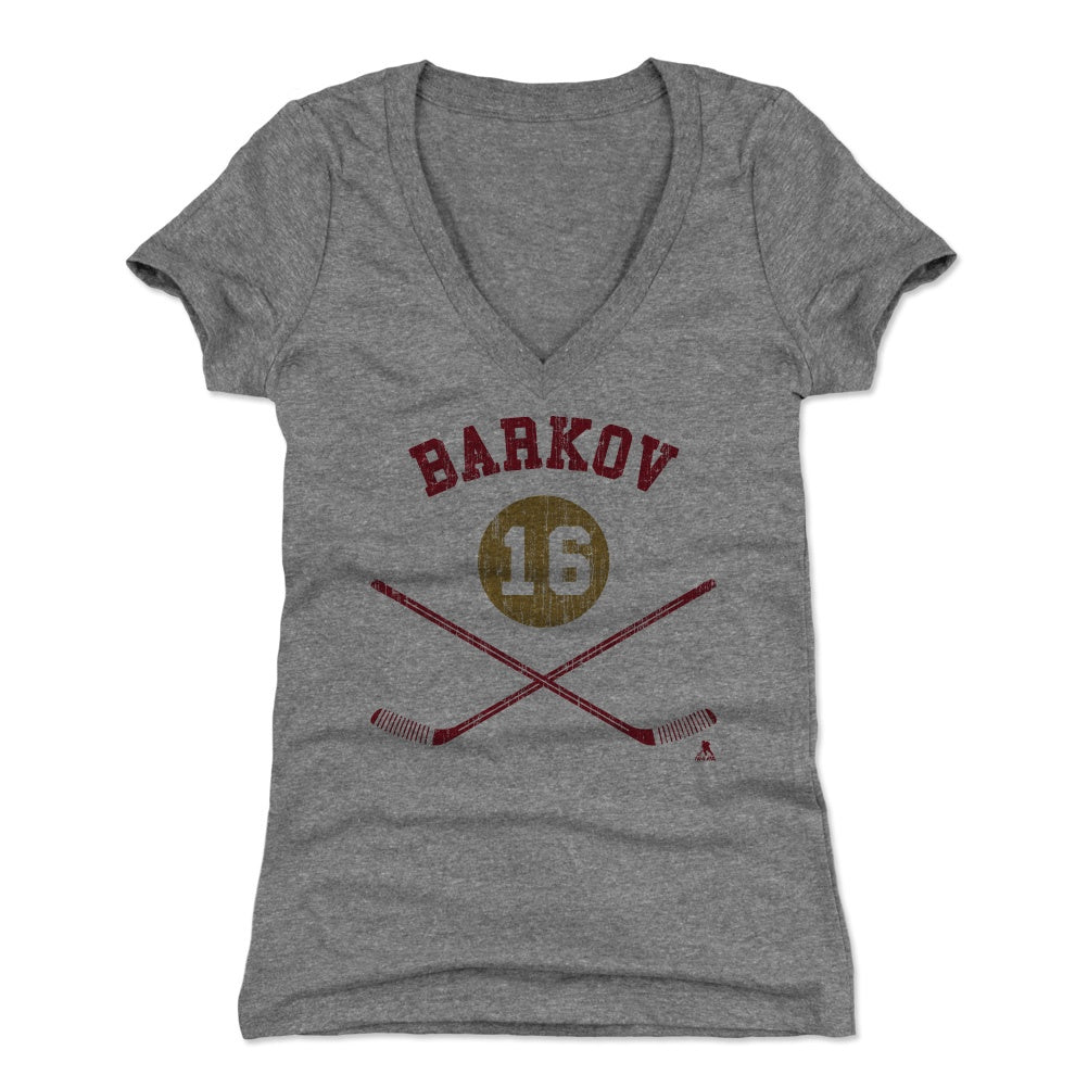 Aleksander Barkov Women&#39;s V-Neck T-Shirt | 500 LEVEL