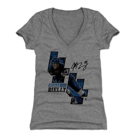 Morgan Rielly Women's V-Neck T-Shirt | 500 LEVEL