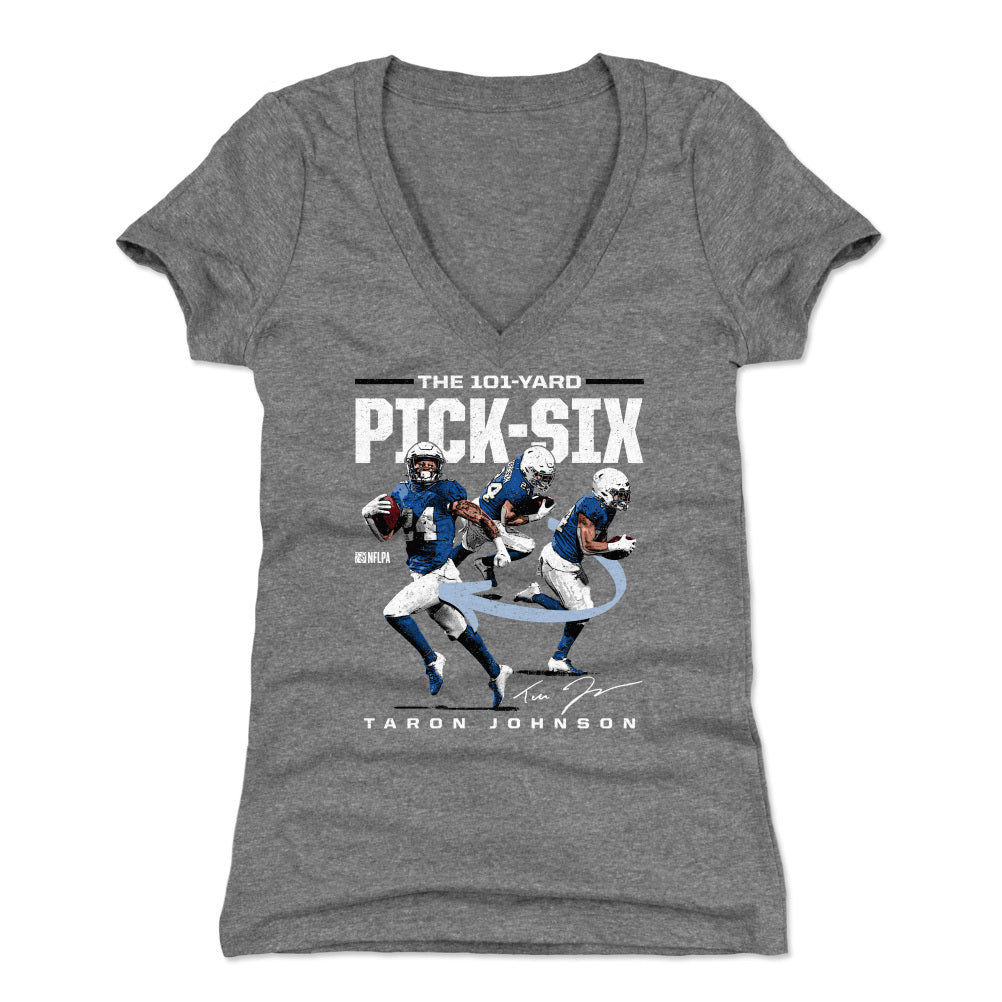 Taron Johnson Women&#39;s V-Neck T-Shirt | 500 LEVEL