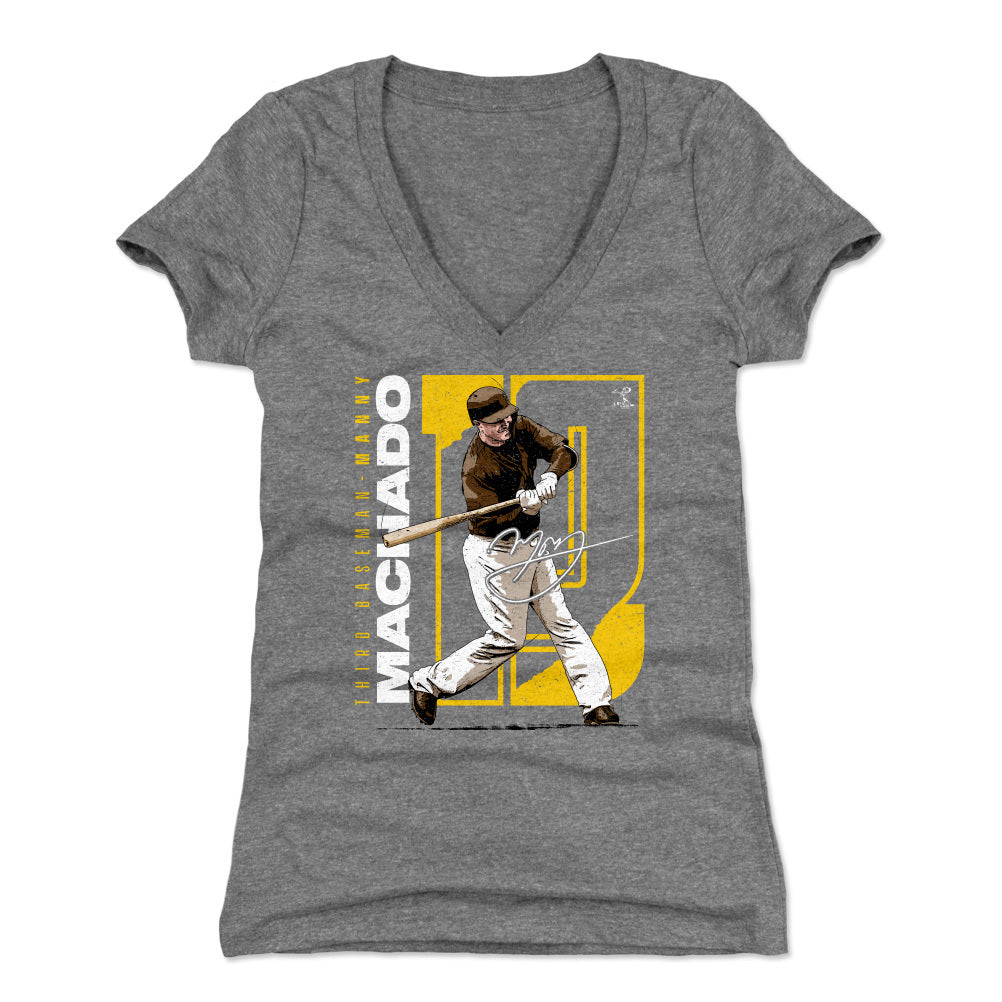 Manny Machado Women's V-Neck T-Shirt | 500 LEVEL