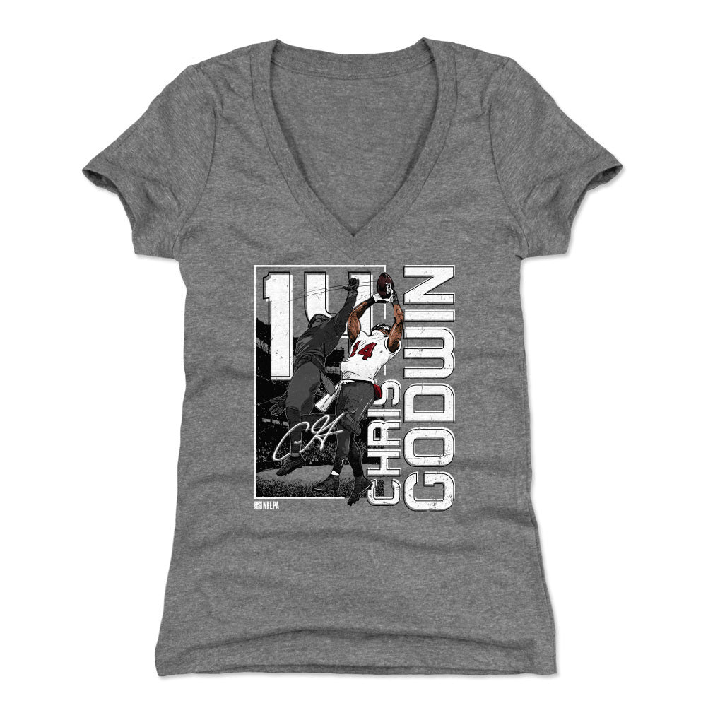 Chris Godwin Women&#39;s V-Neck T-Shirt | 500 LEVEL