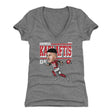 George Karlaftis Women's V-Neck T-Shirt | 500 LEVEL