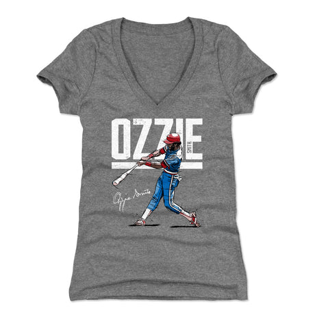 Ozzie Smith Women's V-Neck T-Shirt | 500 LEVEL