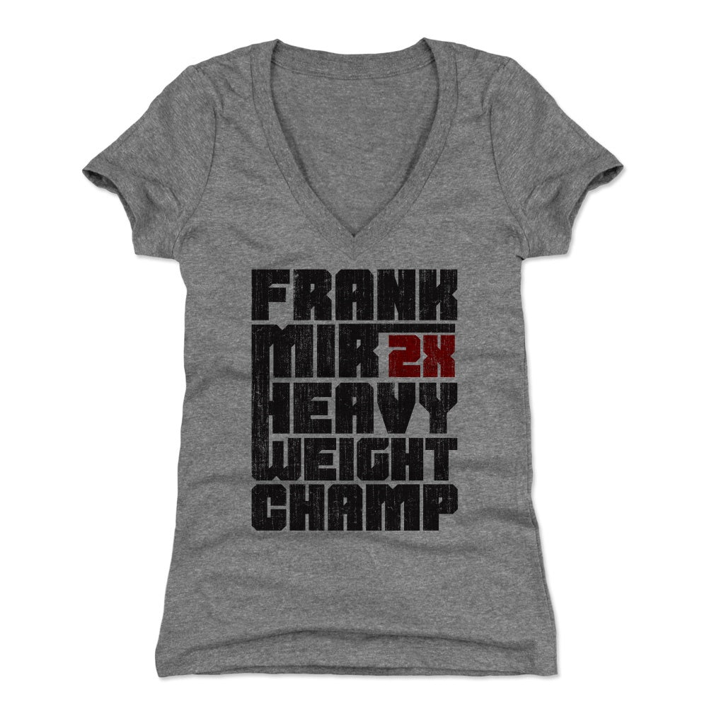 Frank Mir Women's V-Neck T-Shirt | 500 LEVEL