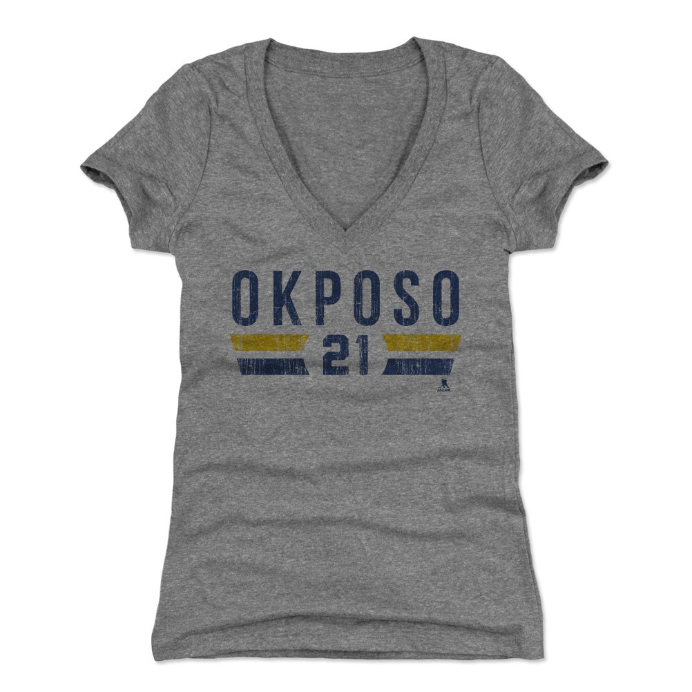 Kyle Okposo Women&#39;s V-Neck T-Shirt | 500 LEVEL
