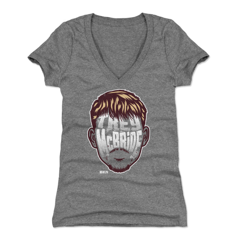 Trey McBride Women's V-Neck T-Shirt | 500 LEVEL