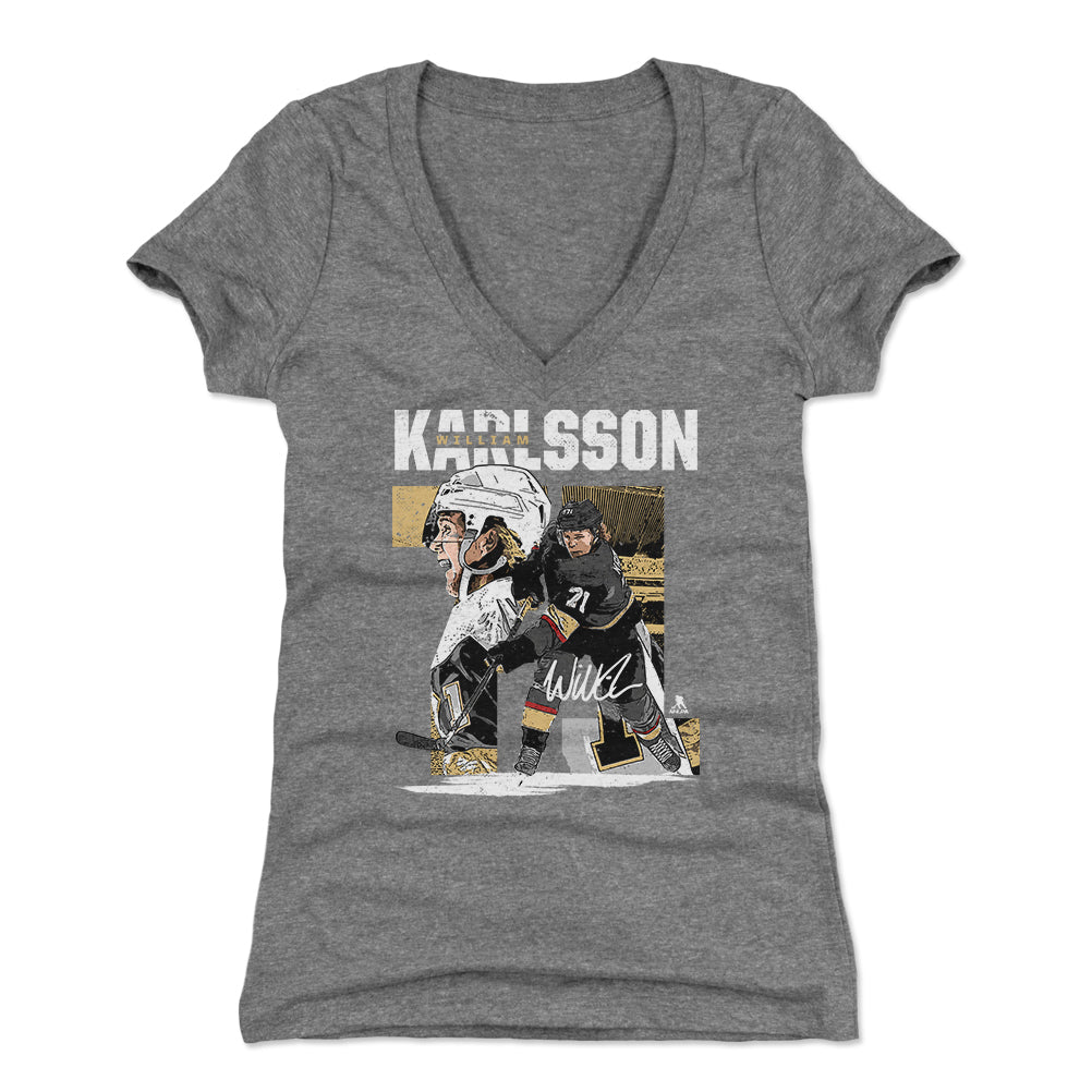 William Karlsson Women's V-Neck T-Shirt | 500 LEVEL