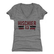 Nico Hischier Women's V-Neck T-Shirt | 500 LEVEL