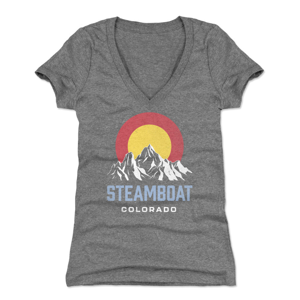 Steamboat Women's V-Neck T-Shirt | 500 LEVEL
